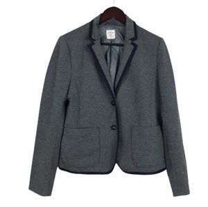 Gap The Academy Blazer Gray Navy Size 12